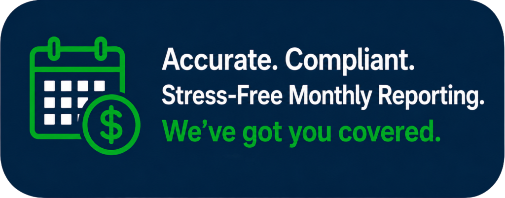 monthly reporting